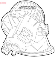 DEA01210 Vnútorný ventilátor DENSO