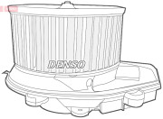 DEA02002 Vnútorný ventilátor DENSO