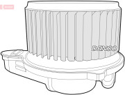 DEA02006 Vnútorný ventilátor DENSO