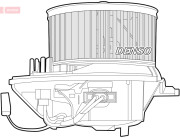 DEA07004 Vnútorný ventilátor DENSO