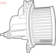 DEA09032 Vnútorný ventilátor DENSO