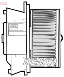 DEA09042 Vnútorný ventilátor DENSO
