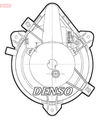 DEA09044 Vnútorný ventilátor DENSO