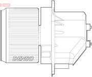 DEA09066 Vnútorný ventilátor DENSO