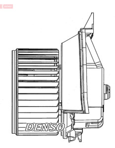DEA09203 Vnútorný ventilátor DENSO