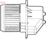 DEA13004 Vnútorný ventilátor DENSO