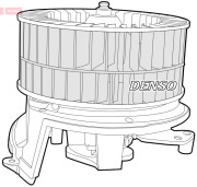 DEA17004 Vnútorný ventilátor DENSO