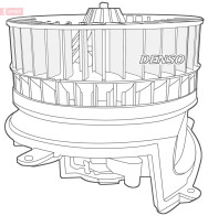 DEA17006 Vnútorný ventilátor DENSO