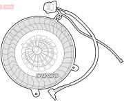 DEA17015 Vnútorný ventilátor DENSO