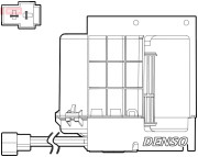 DEA17033 Vnútorný ventilátor DENSO