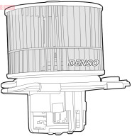 DEA20001 Vnútorný ventilátor DENSO