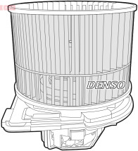 DEA20002 Vnútorný ventilátor DENSO