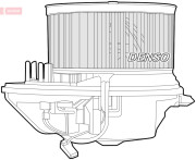 DEA21008 Vnútorný ventilátor DENSO