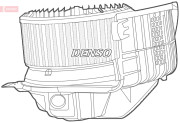 DEA23012 Vnútorný ventilátor DENSO