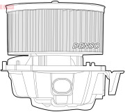 DEA23014 Vnútorný ventilátor DENSO
