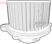 DEA43007 Vnútorný ventilátor DENSO
