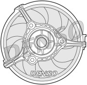 DER02002 Ventilátor chladenia motora DENSO