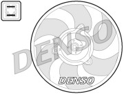 DER07008 Ventilátor chladenia motora DENSO