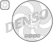 DER07009 Ventilátor chladenia motora DENSO
