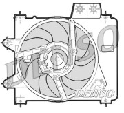 DER09244 Ventilátor chladenia motora DENSO