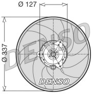 DER21004 Ventilátor chladenia motora DENSO