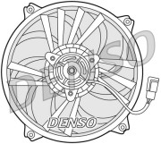 DER21015 Ventilátor chladenia motora DENSO