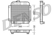 DRM05001 Chladič motora DENSO