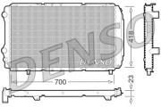 DRM09077 Chladič motora DENSO