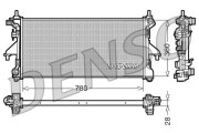 DRM09079 Chladič motora DENSO