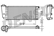 DRM09080 Chladič motora DENSO