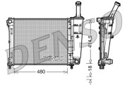 DRM09161 Chladič motora DENSO