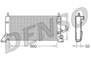 DRM10023 Chladič motora DENSO