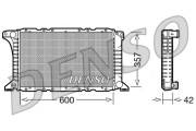 DRM10090 Chladič motora DENSO