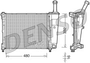 DRM13016 Chladič motora DENSO