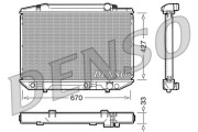 DRM17051 Chladič motora DENSO