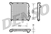 DRM23026 Chladič motora DENSO