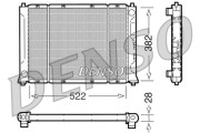 DRM24012 Chladič motora DENSO