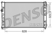 DRM26009 Chladič motora DENSO