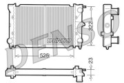 DRM32003 Chladič motora DENSO