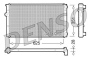 DRM32009 Chladič motora DENSO