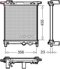 DRM32036 Chladič motora DENSO