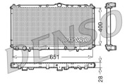 DRM33060 Chladič motora DENSO