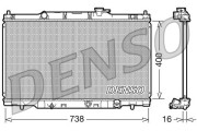 DRM40011 Chladič motora DENSO