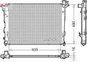 DRM41006 Chladič motora DENSO