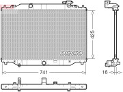 DRM44053 Chladič motora DENSO