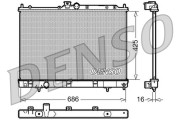 DRM45031 Chladič motora DENSO