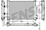 DRM46018 Chladič motora DENSO