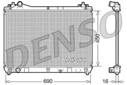 DRM47016 Chladič motora DENSO