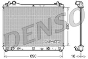 DRM47017 Chladič motora DENSO