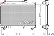 DRM47030 Chladič motora DENSO